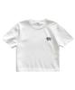 ONEHUNDREDPERCENT FOR WOMAN Ohp Logo Women'S Crop Short Sleeve Tee