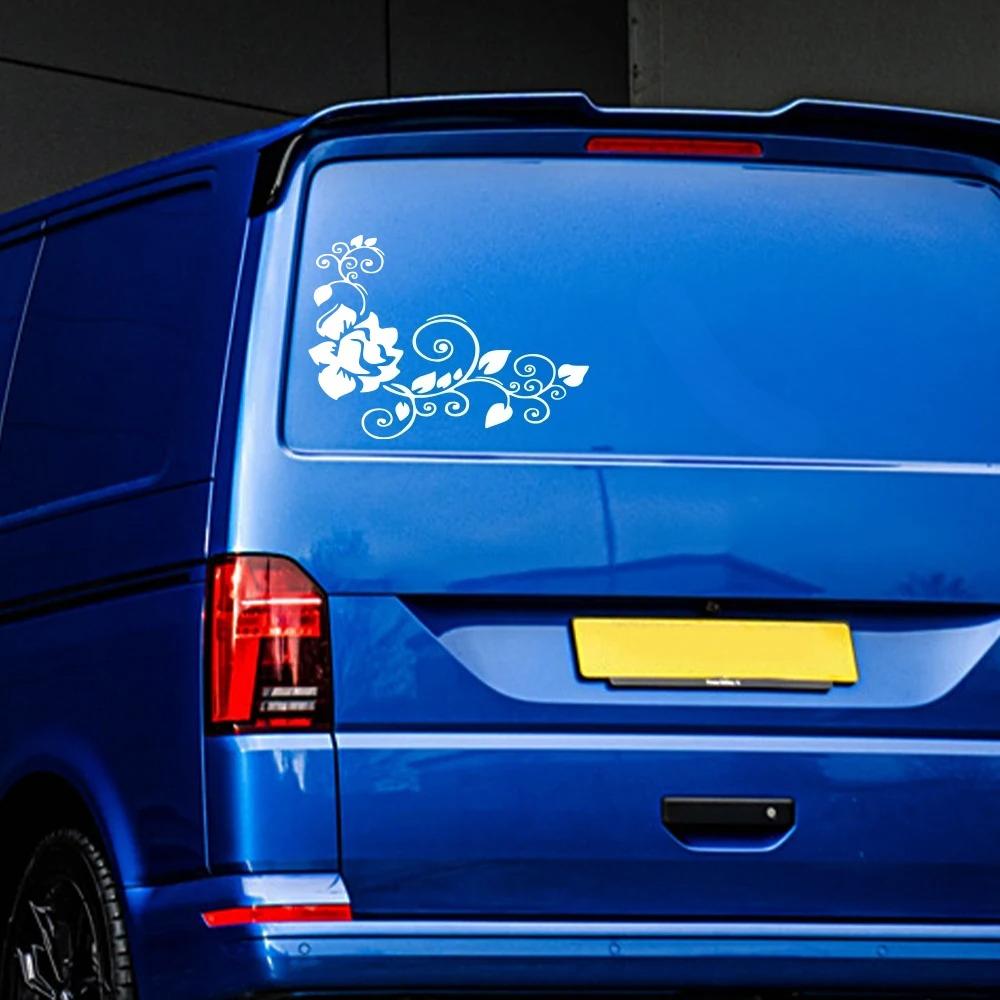 Car Flowers Graphics Stickers Decals Auto Both Body Wrap Vinyl Film Cover Automobiles Decoration Vehicles Tuning Accessories