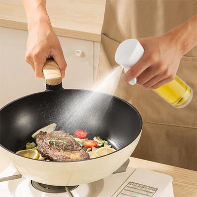 Portable Oil Spray Bottle 200 300ml Spray Oil Sprayer Airfryer Camping Barbecue Vinegar Soy Sauce Kitchen Olive Oil Distributor