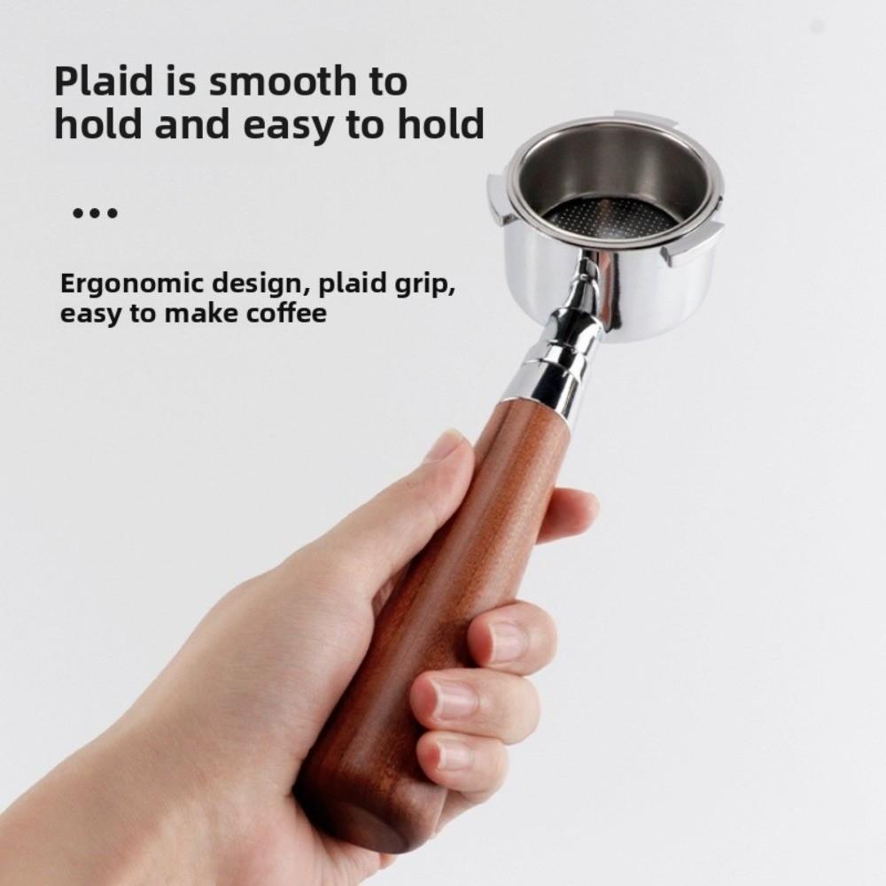 M10 Coffee Portafilter Handle Revolving Wooden Handle New Coffee Machine Handle Cafe Supplies