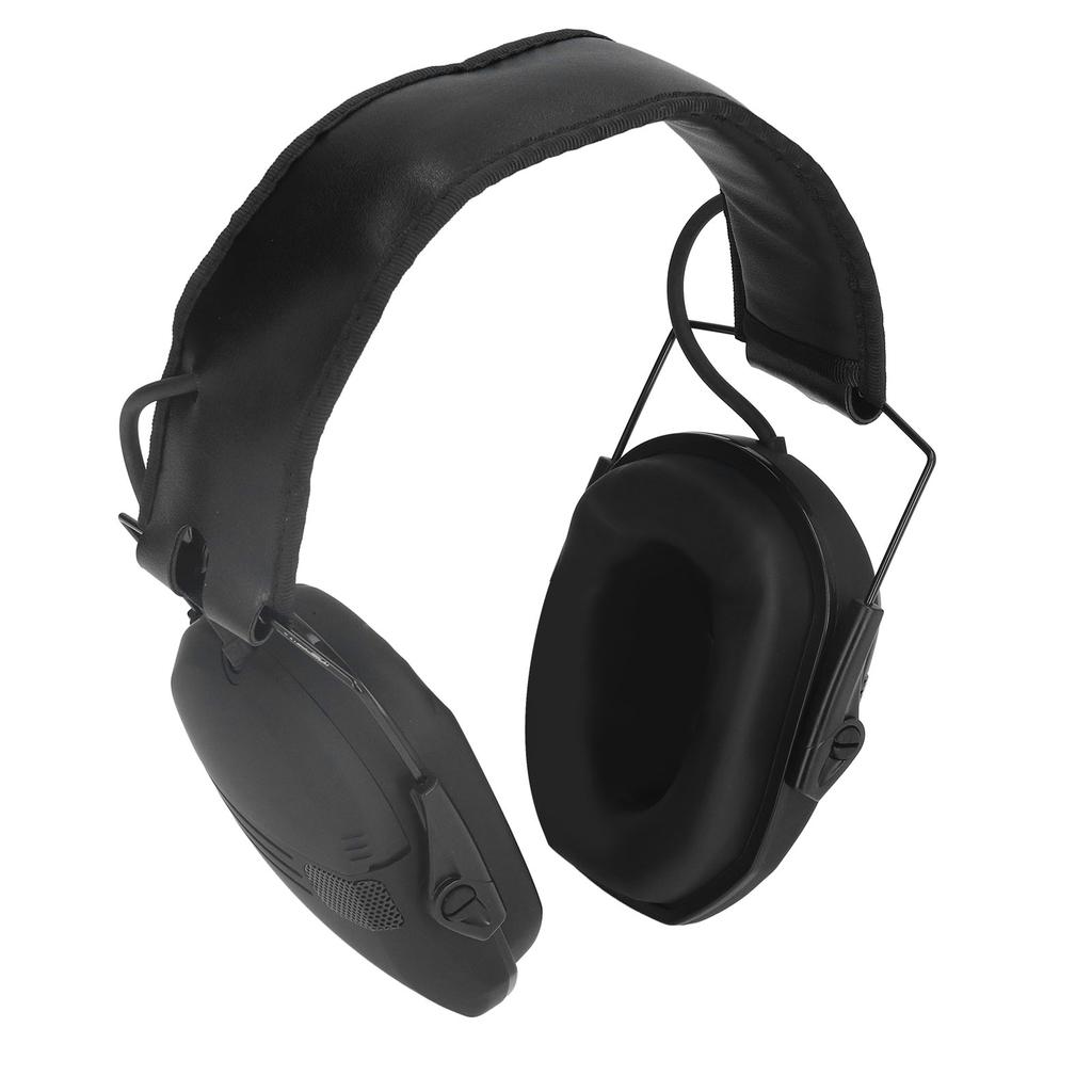 Electronic Earmuffs Hearing Protection NRR 22dB 3.5mm Headphone Safety Earmuff with Loudspeaker