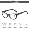 Women's Cat Eye Reading Glasses Vintage Classic Design Far Sight Eyeglasses Ladies Blue Light Presbyopia Eyewear +1.0 To +4.0