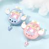 BUBBLELOGUS Tamagotchi Uni Měkké Ochranné Pouzdro s Přívěskem na Záslepku Prachu Roztomilé Nárazuvzdorné Nabíjecí Tamagotchi Uni Fuwatenshi Ochranný Kryt, a Přední Panel,