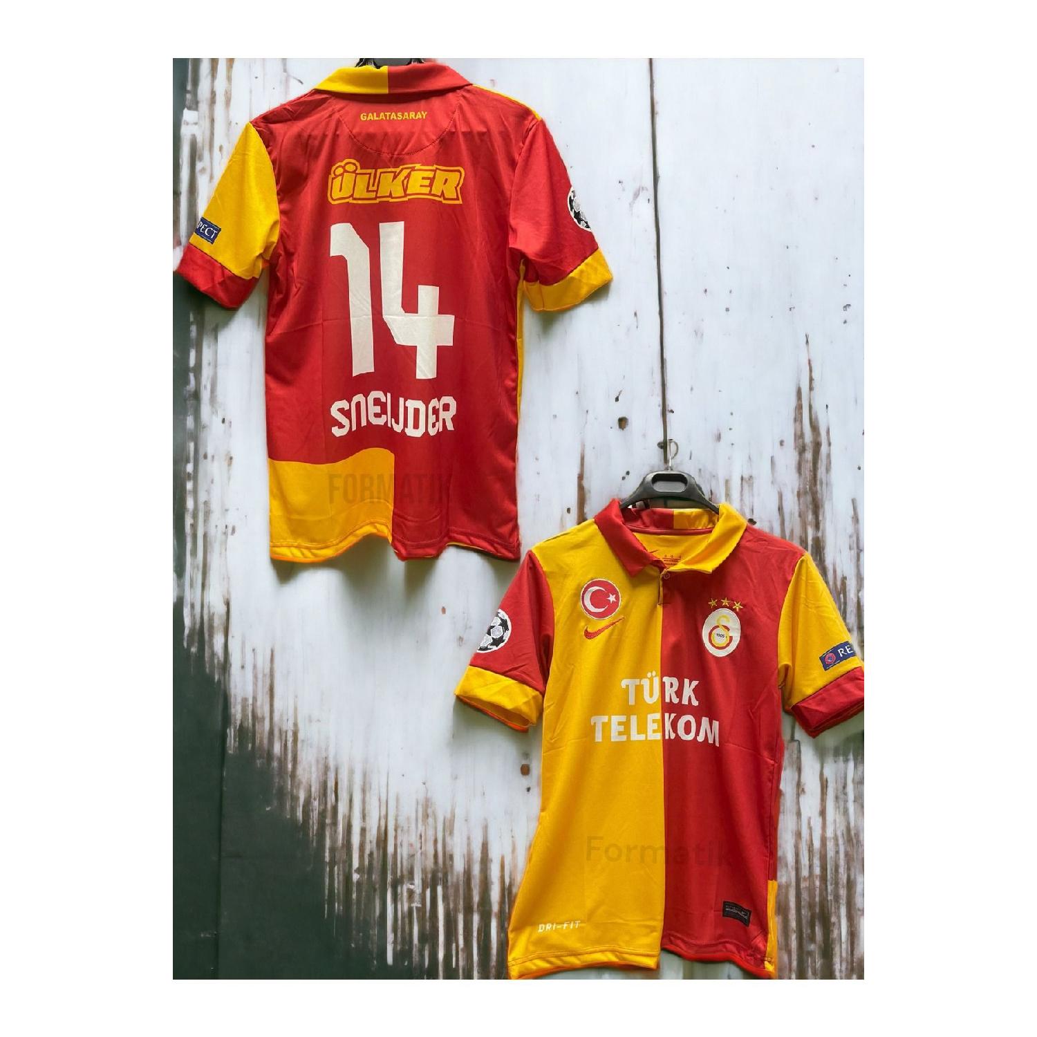 

Ретро Джерсі Sneijder G4l4t4s4r4y S жовтий