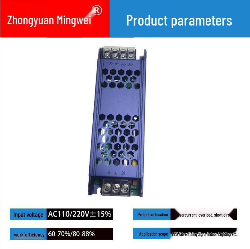 AC/DC Switching Power Supply 220V/110V to 5V/12V/24V/36V/48V, 50W/60W/400W/500W/1000W/2000W