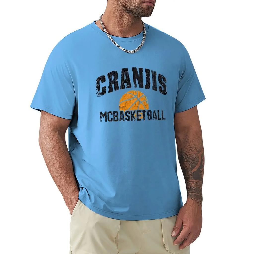 Cranjis Mcbasketball T-Shirt Short sleeve tee korean fashion anime summer clothes funny t shirts