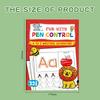 26 Alphabet Practicing Uppercase and Lowercase Letters English Coloring Book Pen Control Training Handwriting Practice Book