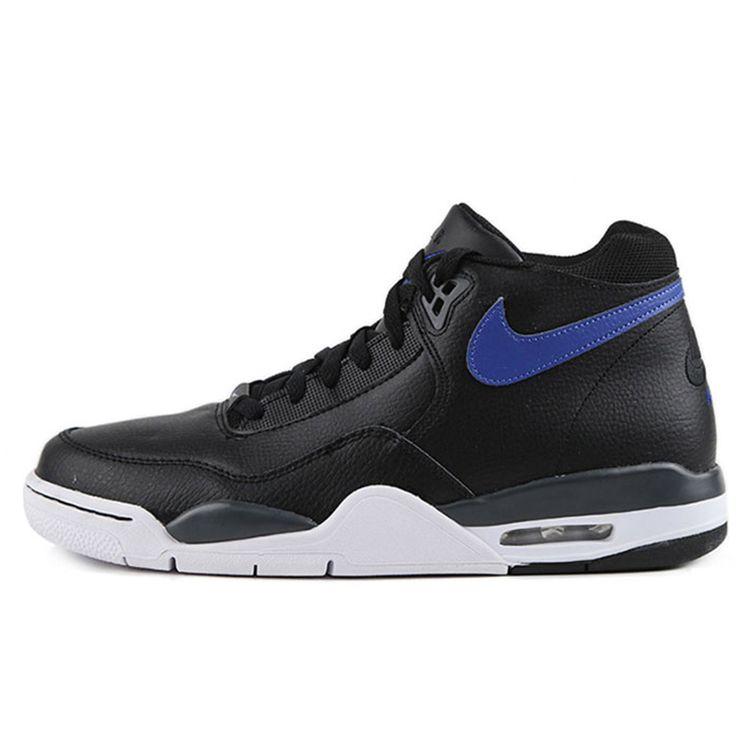 Nike Flight Legacy Černé Hyper Modré Pánské Tenisky Tmavě Šedé Bílé BQ4212-003