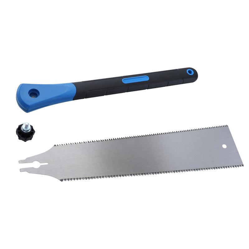 Japanese-style Woodworking Double-sided Saw Sharpened Teeth Fast Hand Saw Household Hand-held Logging Saw Garden Saw Tenon Saw
