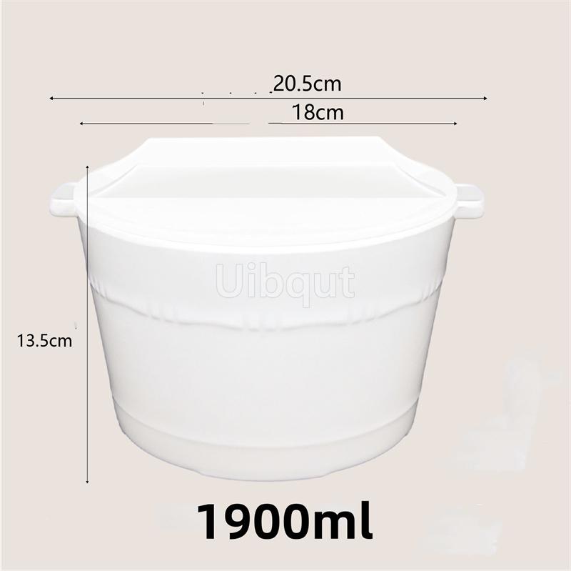 Melamine packaged rice big bowl basin barrel rice bucket hotel restaurant multi person noodle bucket plastic anti rice bowl