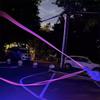 Colorful Led Zipstring Toy Plastic Handheld Adjustable Speed Looplasso Rope Launcher