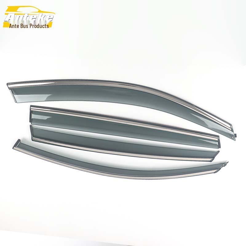 3D Stainless Steel Rain Guards & Deflector Trim for 17-18 Lavida