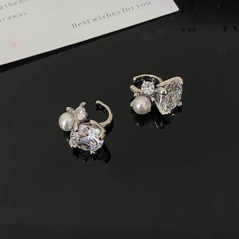 Eleganter 2024 Damen Ohrklemme Clip ohne Piercing - Leichter Luxus High-End Modeschmuck