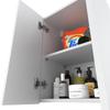 Wall-hung bathroom cabinet white 40 cm bathroom column bathroom furniture