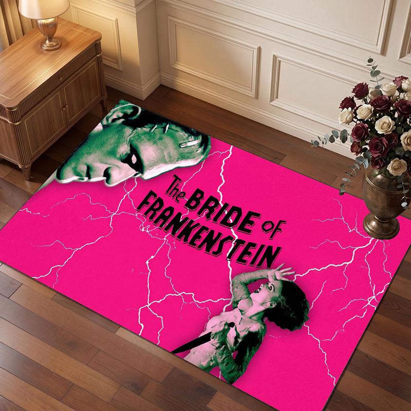 Bride of Frankenstein Rug Soft Thick Non Slip Floor Carpet for Bedroom Living Room Home Decor
