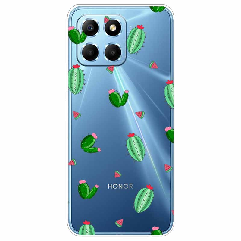 For Honor X6 Case HonorX6S Transparent Soft TPU Silicon Phone Cover For Huawei Honor X6S 2022 Case 6.5 Inche VNE-LX1 Clear Funda