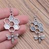27 Styles Honey Bee Honeycomb Earrings Fashion Temperament Versatile Small Earrings Elegant Ladies Jewelry