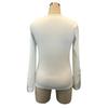 Spring and Autumn New Splicing Lace Elegant Long Sleeve Women's T-shirt