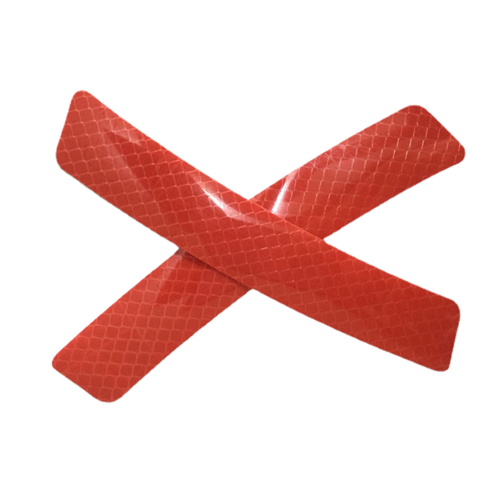 

Светоотражающая наклейка на ступицу колеса автомобиля, светоотражающая антицарапающая наклейка для безопасности в ночное время, декоративная полоса для автомобильного колеса красный