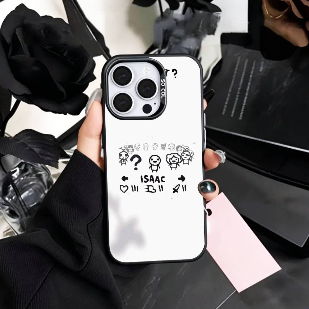 

2026Game M-Mewgenics Phone Case For iPhone17,16,15,14,13,12,11 Plus,Pro Max Colored Silver Plated Inside Cover iPhone16