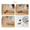 EAST Table Chopstick Rest, Ceramic, Rabbit Design, 3.9 X 3.1 X 0.7cm (H), Made In Japan, Dishwasher Safe, 96-031-04