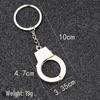 Personalized Couple Handcuff Keychain - Exquisite Mini Metal Keyring