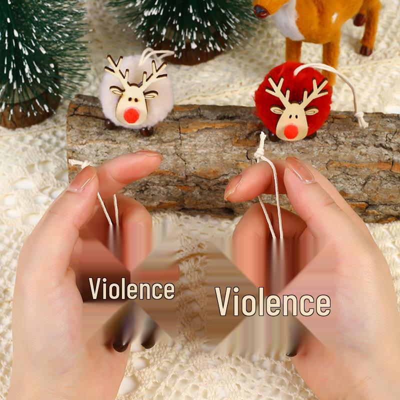 Kreativ Råfilts Ren Julgransprydnad