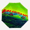 Racing Car Themed Automatic Opening and Closing Umbrella, Compact Travel Umbrella, Lightweight and Portable, Suitable for Beach Commuting Bu