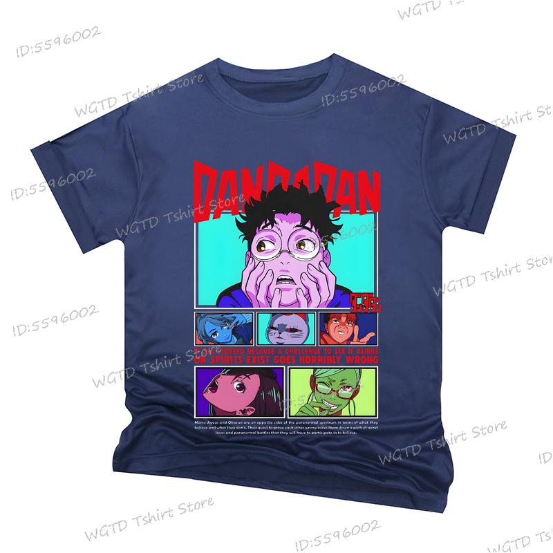 

Dandadan Cat Anime Cute Funny Manga T-Shirt, Anime Cartoon Unisex Tee, Kawaii Graphic Shirt, Humorous Top, Graphic T Shirts 4XL