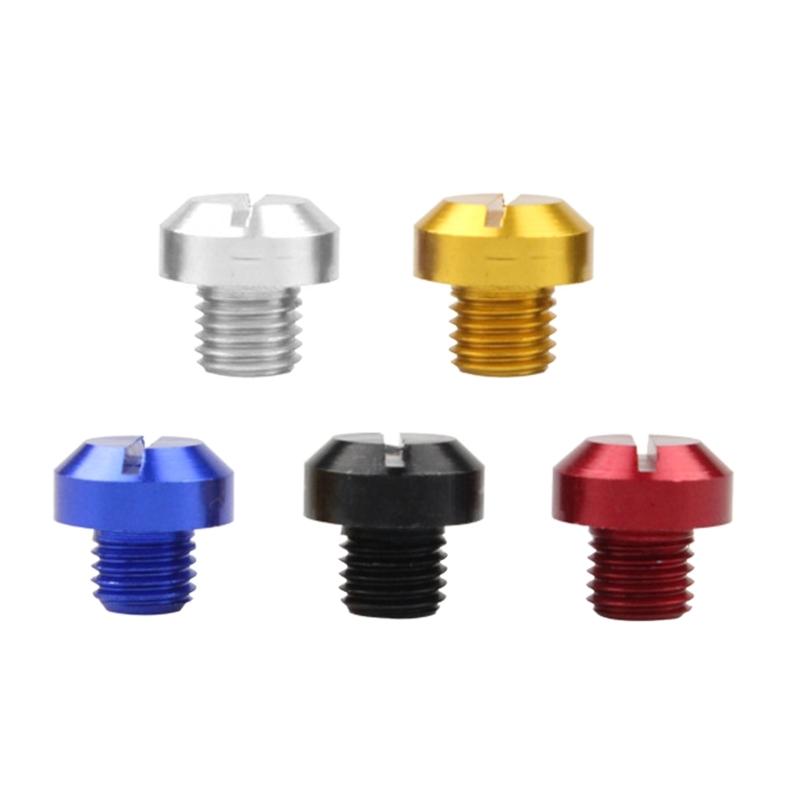 2Pcs Anti-Rust Motorcycle Aluminum M8 Rear view Mirror Hole Plugs Screws Rearview Mirror Holder