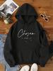 Chosen I Peter Letter Graphic Print Hoody Men Women New Fashion Hoodie Fleece Hip Hop Clothing Harajuku Fashion Hoodies Couple