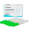 MeiTiKang Vnitřní značení Skleněné teploměry - Krabice po 10 ks