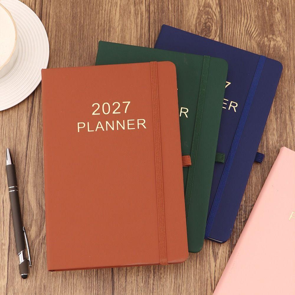 To Do List 2027 Agenda Book A5 Daily Planner Book Portable Schedule Book Students