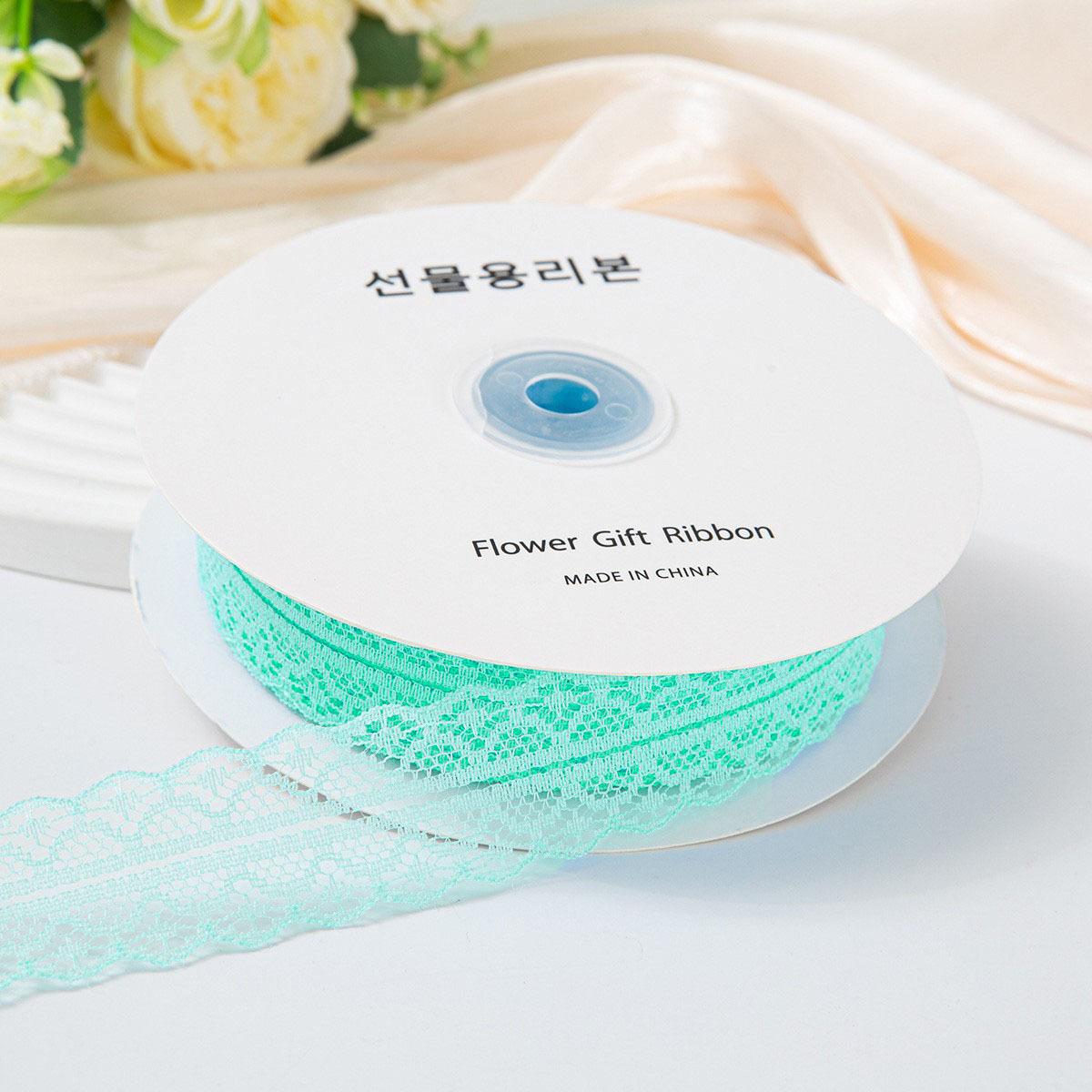 

3cmx50yard Beautiful Lace Ribbons DIY Wedding Party Decoration Gift Wrapping Christmas Apparel Sewing Fabric Gift Ribbon 3cmx50yard