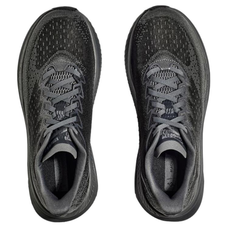 HOKA One One Mach 6 Comfortable Lightweight Slip-Resistant Durable Low-Top Training Racing Running Shoes Men Sneaker Black 1164032-BBLC