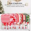 Xmas Tablecloth Festival Rectangular Table Runner Dress Desktop Party Decorations Wedding Party Background New Adornment