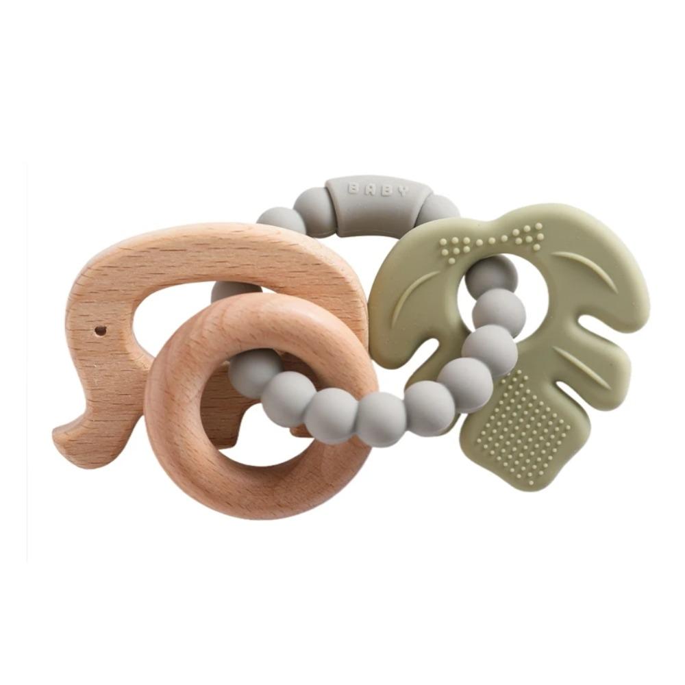 Baby Silicone Bracelet Teether Toys BPA Free Silicone Celestial Nursing Teething Toys Food Grade Silicone Newborn Toys Gift