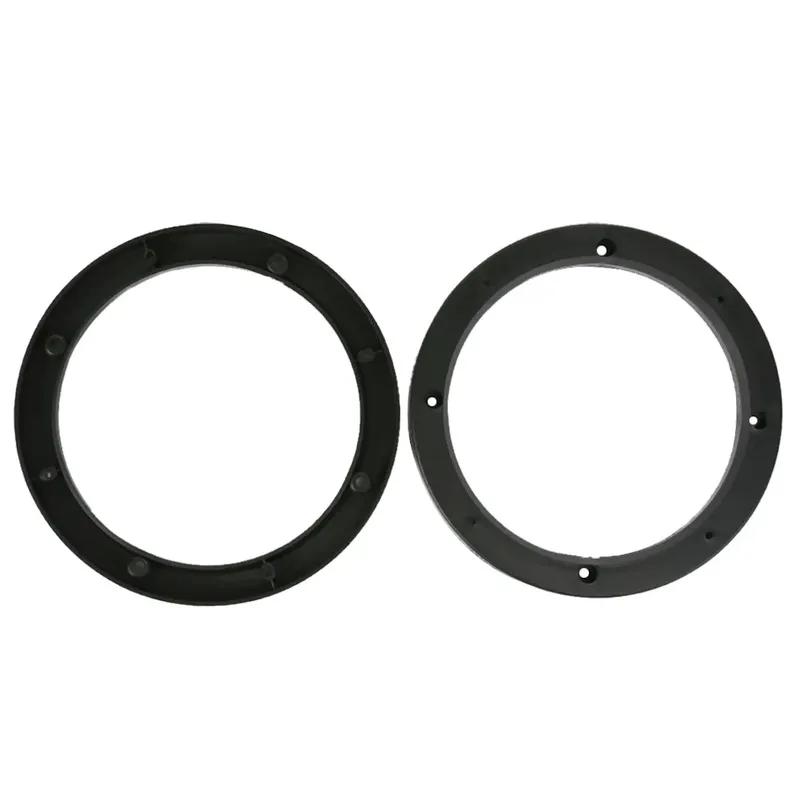 2Pcs Speaker Spacer Pad Adapter 6.5 Inch Plastic Fitting Audio Anti-Slip Autoradio Speaker Pakking Spacers for Auto Accessoires