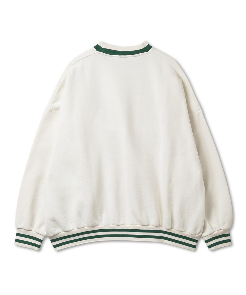POLO RALPH LAUREN W Logo Fleece Sweatshirt - White