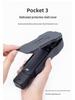 DJI Pocket 3 Protective Case with Magnetic Flip Cover and Screen Plate for Gimbal Camera and Filter Storage.