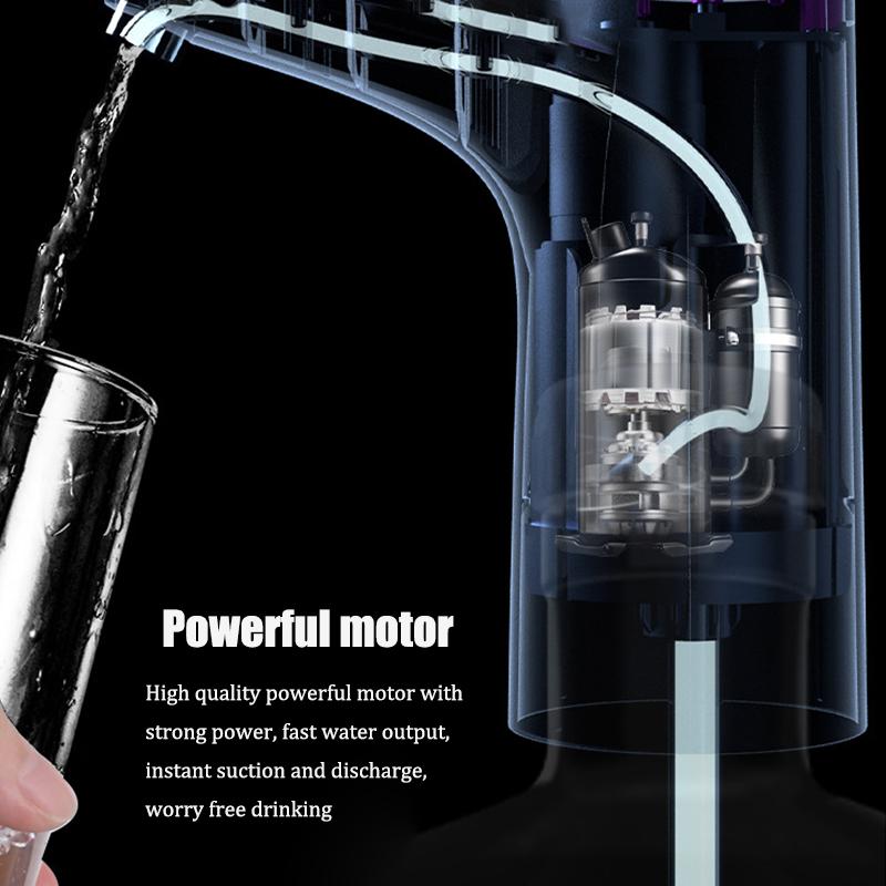 Electric Water Pump Automatic Intelligent Household Bottled Purified Water Dispenser USB Charging Wireless Water Pump