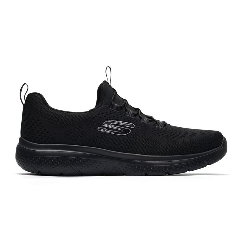 Skechers Memory Foam Comfortable Versatile Breathable Running Shoes Men Sneakers Black 8790439-BBK