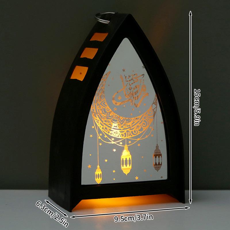 Ramadan Decoration Night Light Eid Muslim Night Lamp Home Decor Ramadan Karim Lantern Party Supplies Guest Gifts