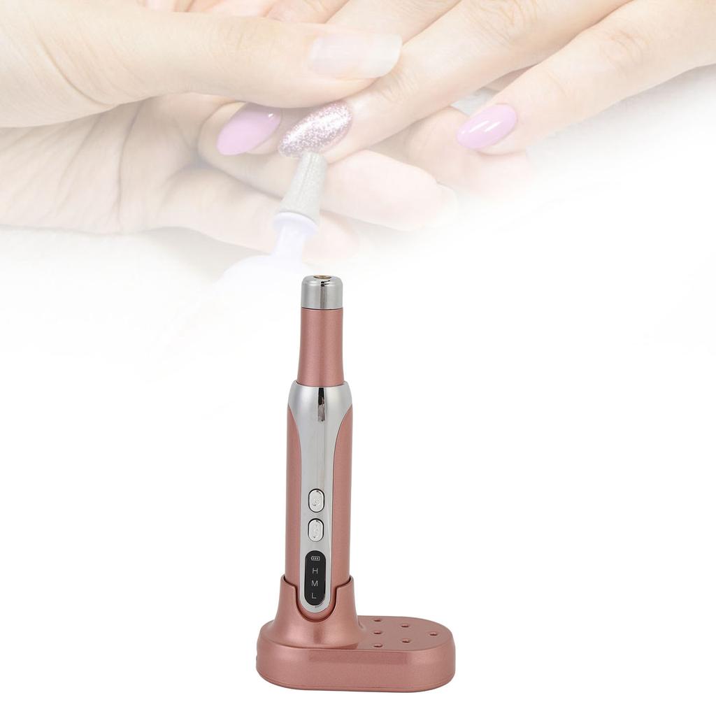 Nail Drill NaMachine Kit Portable Electric Nail File Set Nail Tools 0-15000rpm Rechargble Nail Grind  for Home Nail Salon