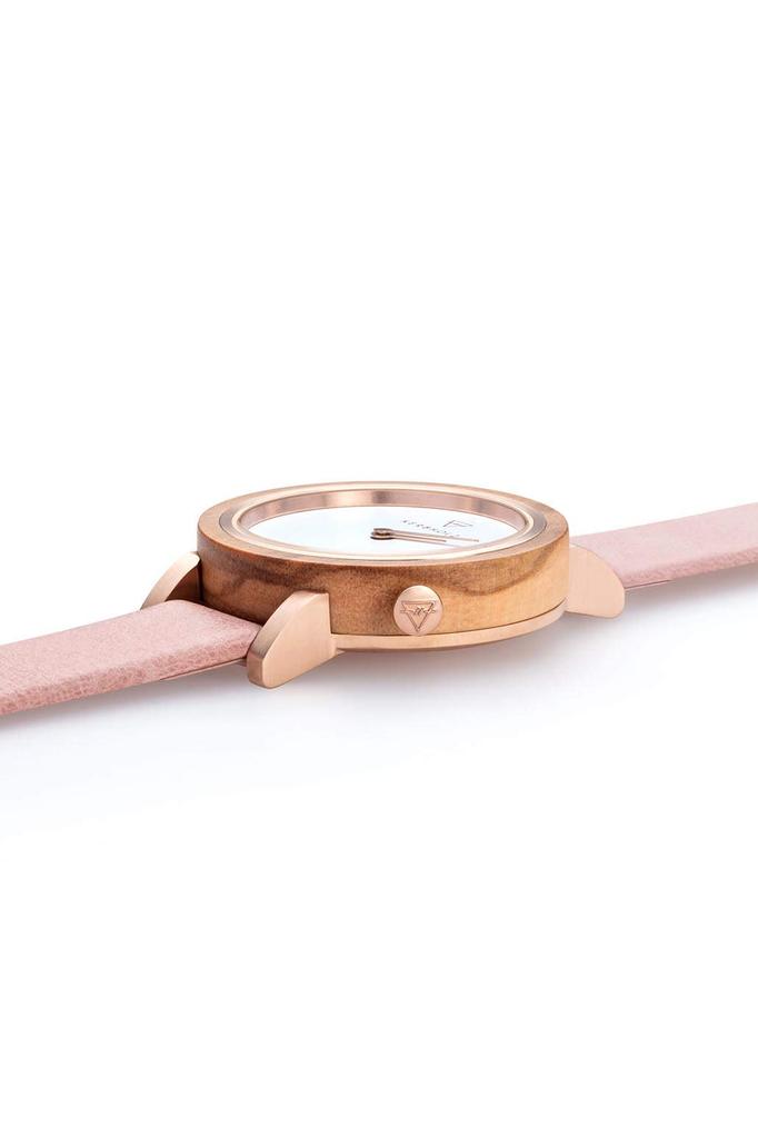 KERBHOLZ Uhr LUISE Naturholz WLUI1606 Importiert [Kerbholz] Damen [Reguläres Produkt]