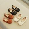 2023 Autumn Girls' Versatile Princess Leather Shoes - Soft Sole for Toddlers