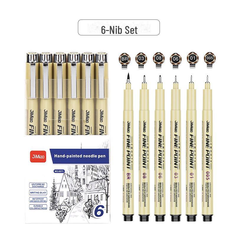 Sakura Style Waterproof Hook Pen for Comic and Sketch Art