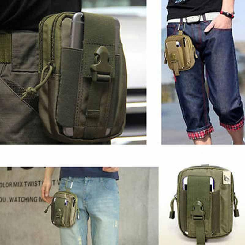 Taktische Mehrzweck-Nylon-Molle-Tasche EDC Utility Gadget Gürtel Hüft-Werkzeugtaschen