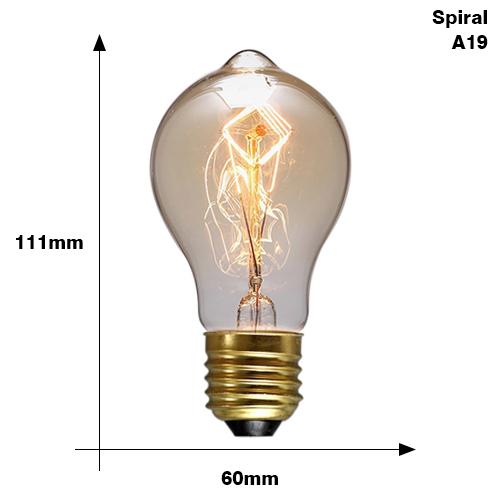 E27 Retro Edison Bulb 220V 40W ST64 G80 G95 G125 Ampoule Vintage Edison Bulb Incandescent Lamp Home Decor Filament Light Bulb