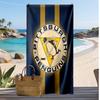 Pittsburgh Penguins Aufdruck Strandtuch Weich Tragbar Schnell?Trockenes Handtuch für Pool Sommerurlaub Outdoor Sport
